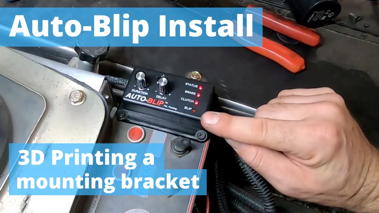 Auto-Blip on Mustang racecar